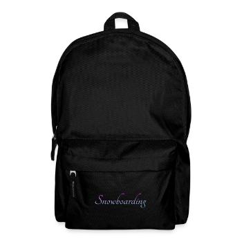snowboarding - Rucksack - Schwarz - Vorne