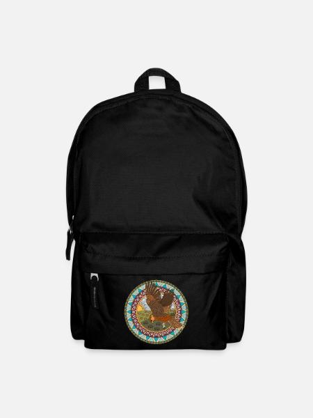 Faucon du zodiaque indien - Sac à dos - noir