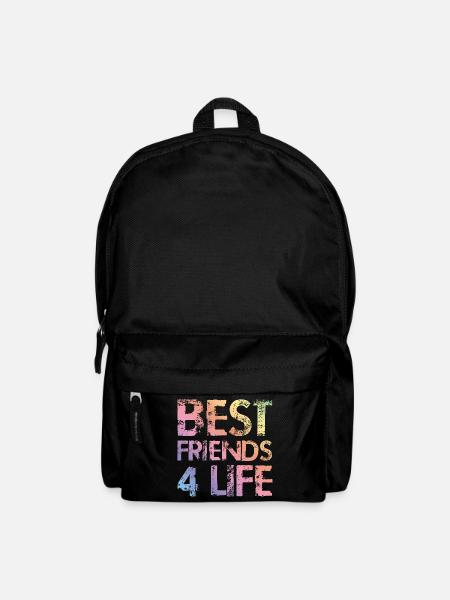 beste freunde für immer - Rucksack - Schwarz