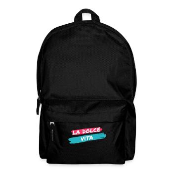 DAS GUTE LEBEN - Rucksack - Schwarz - Vorne