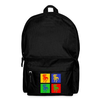 Tyrannosaurus-Rex - Rucksack - Schwarz - Vorne