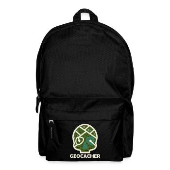 Geocacher Geocaching - Rucksack - Schwarz - Vorne