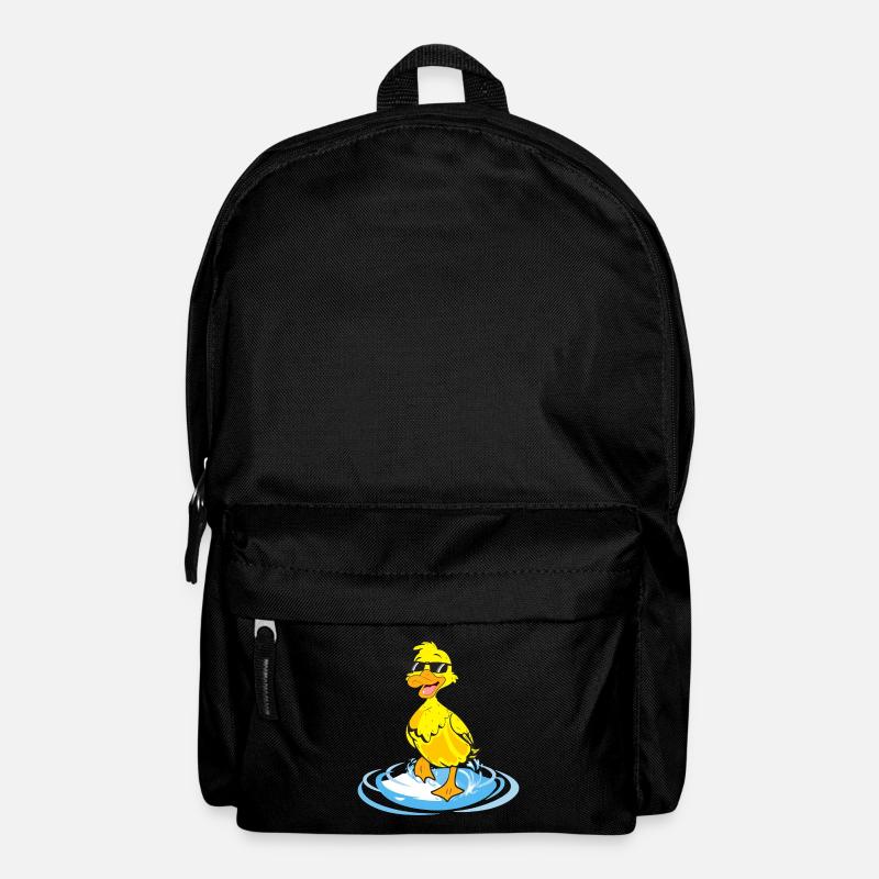 Ente Cool - Rucksack - Schwarz