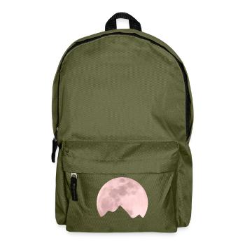 Moon mountain - Backpack - olive green - Front