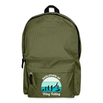 Wing Foiling Evolution Funny - Backpack - olive green - Front