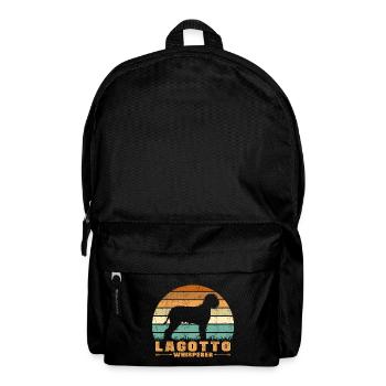 Lagotto Romagnolo Flüsterer - Rucksack - Schwarz - Vorne