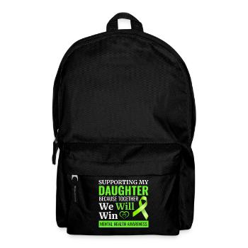 Mental Health Awareness - Backpack - black - Front