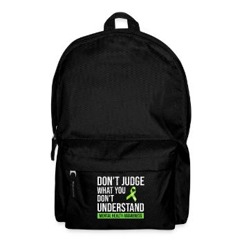 Mental Health Awareness - Backpack - black - Front