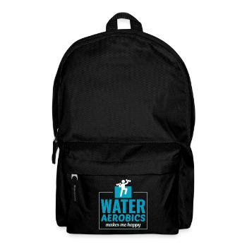 Water aerobics Aquatic fitness Aqua Exercise - Backpack - black - Front
