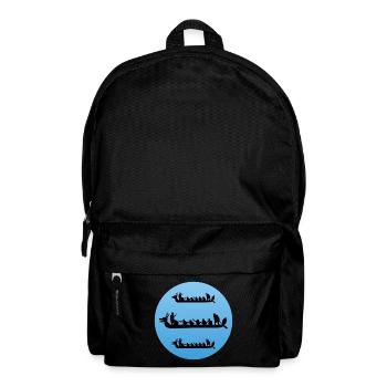 Dragon Boat Racing Crew Paddlers Water Sport - Backpack - black - Front
