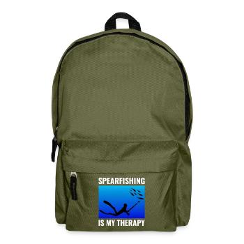 Pêche sous-marine Pêche sous-marine Pêche au harpon - Sac à dos - vert olive - Devant