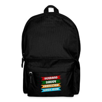 Father's Day Dad Dad Dad Dad Dad Dad - Backpack - black - Front