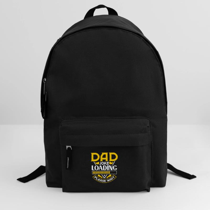 Papa Witz loading Sei Papas Shirt Geschenkidee Rucksack