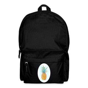 Pineapple Drawing - Backpack - black - Front