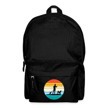 Paddleboarding Paddleboard Paddle Water sports Dog - Backpack - black - Front