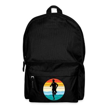 Deep Water Aqua jogging Pool Running Fitness - Rucksack - Schwarz - Vorne