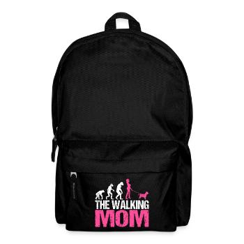 Cairn Terrier Chien Maman Maman pour Mistress You Pink - Sac à dos - noir - Devant