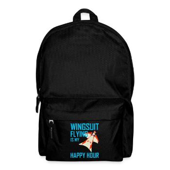 Wingsuit flying Base Jumping Skydiving Wingsuiting - Backpack - black - Front
