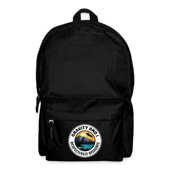 Wingsuit flying Base Jumping Skydiving Wingsuiting - Backpack - black - Front