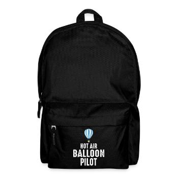 Hot Air Ballooning Hopper Balloon Pilot Balloonist - Backpack - black - Front