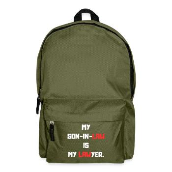 Mon gendre - Sac à dos - vert olive - Devant