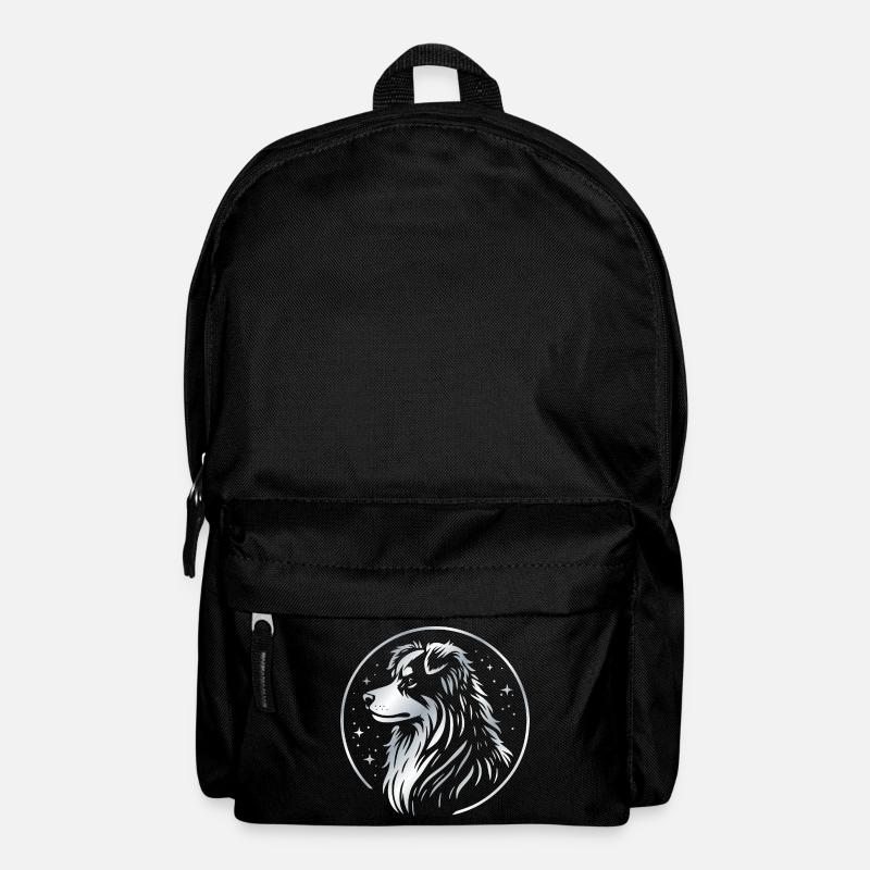 Dream dog Aussie silver - Backpack - black