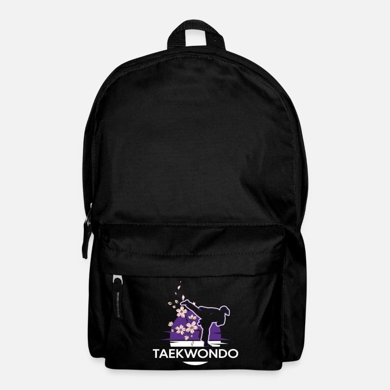 Allkampf Taekwondo-Girl TKD Tae-Kwon-Do - Rucksack - Schwarz