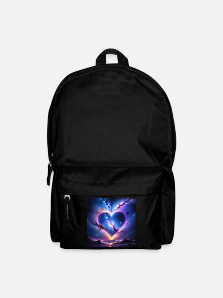 coeur boréale - Sac à dos - noir