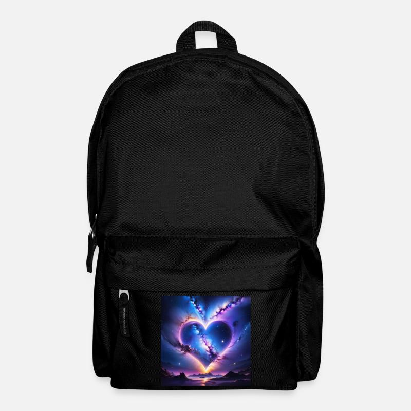 Boreales Herz - Rucksack - Schwarz