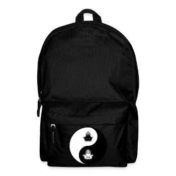 Méditation Yin Yang - Sac à dos - noir - Devant