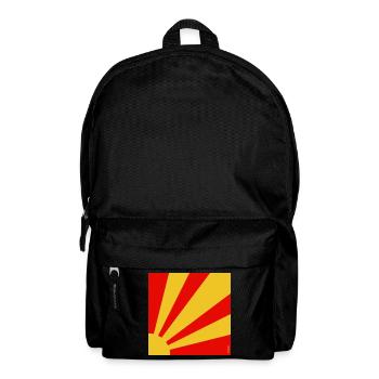 BLOW UP MOVIE: POP ART CUSHION 'SUNBURST' - Backpack - black - Front