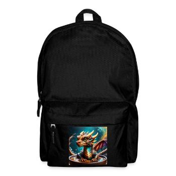 Baby Coffee Dragon - Backpack - black - Front