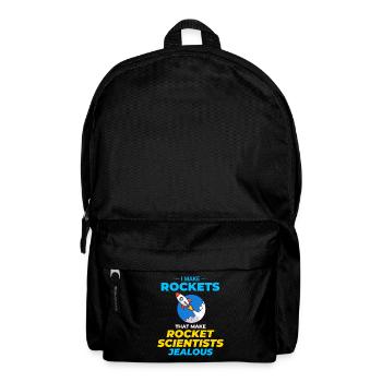 Aerospace Engineer Astronautical Rocket Scientist - Backpack - black - Front