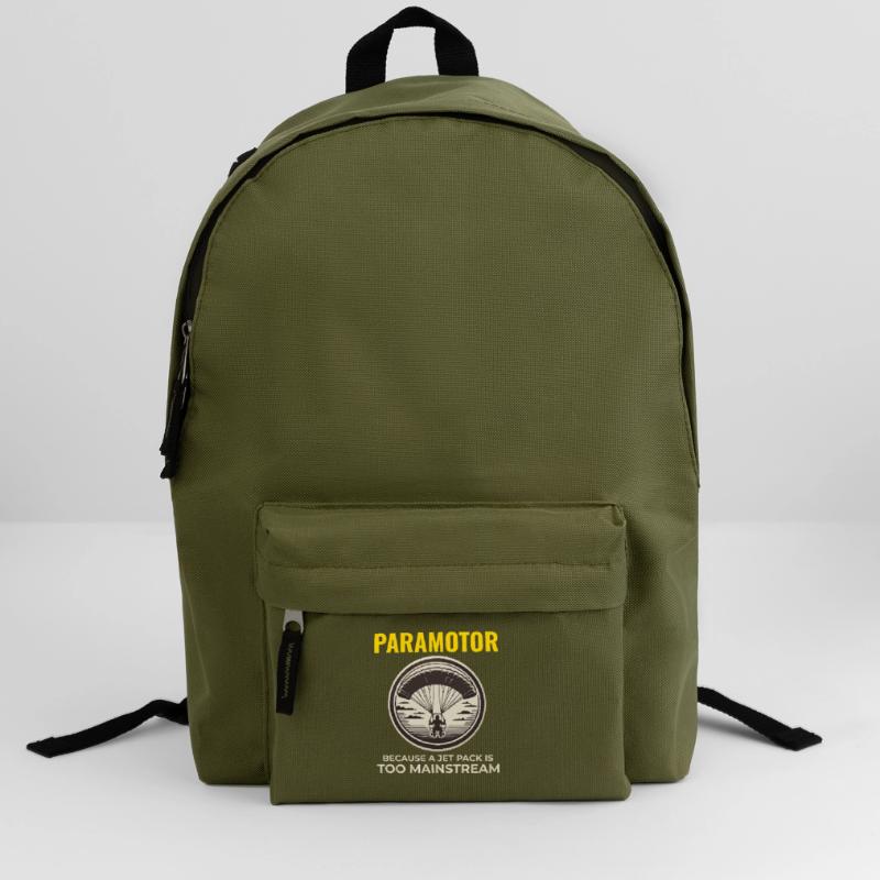 Paramotor Pilot Paramotoring Powered Paraglider Backpack