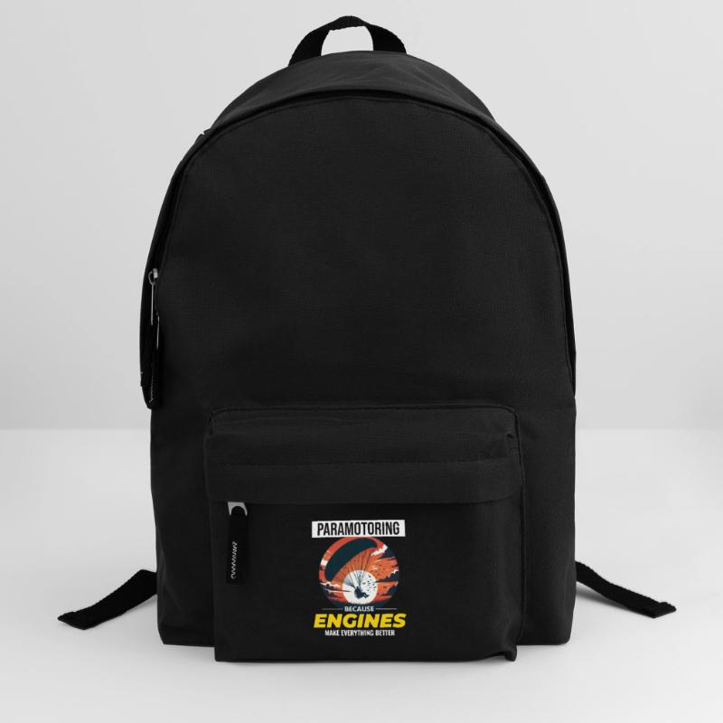 Paramotor Pilot Paramotoring Powered Paraglider Backpack