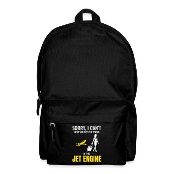 Flight Attendant Aviation Cabin Crew Airline Staff - Backpack - black - Front