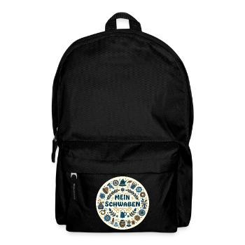 Mein Schwaben Bayern - Rucksack - Schwarz - Vorne