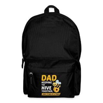 Honeybee Dad Beekeeper Apiculture Insect Collector - Sac à dos - noir - Devant