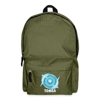 Requin bouledogue des Tonga - Sac à dos - vert olive - Devant