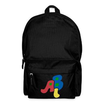 Abi - Abitur - Geschenk - Rucksack - Schwarz - Vorne