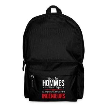 Les meilleurs deviennent ingénieurs - Sac à dos - noir - Devant