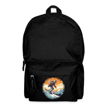 Snowboarding or skiing and then après ski - Backpack - black - Front
