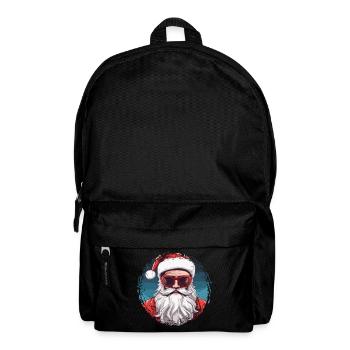 Frohe Weihnachten - Rucksack - Schwarz - Vorne