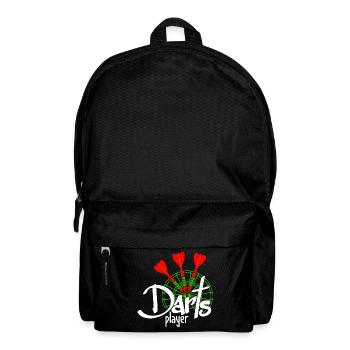 Équipement sportif - 3 Fléchettes - Joueur de fléchettes 2 - Sac à dos - noir - Devant