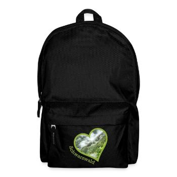 schwarzwald - Rucksack - Schwarz - Vorne