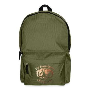 East German Classics - KR51 - Simson Schwalbe - Rucksack - Olivgrün - Vorne