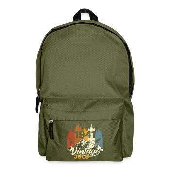 Vintage July 1941 Birthday Gift July 1941 - Backpack - olive green - Front