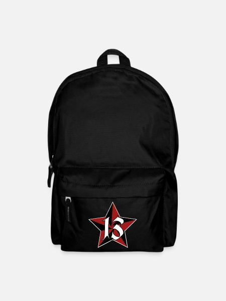 Rockabilly - 13 - Tattoo Star - Rucksack - Schwarz