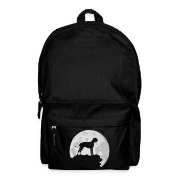 Great Dane Moon Silhouette - Backpack - black - Front