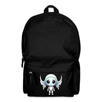 Alien Erzengel - Außerirdisches Design mit Flügeln - Rucksack - Schwarz - Vorne